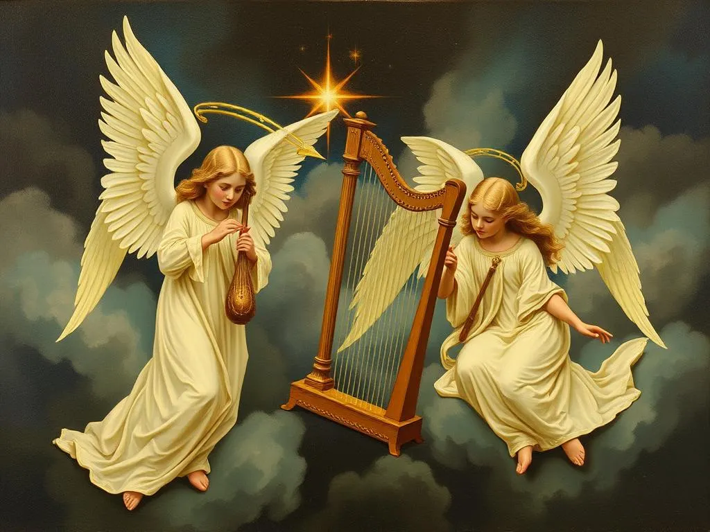 angels with harps dream meaning