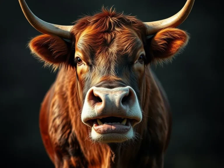 Dream About Angry Cow Dream Meaning: Unraveling Your Subconscious Messages