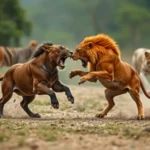 animals fighting dream meaning