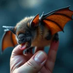 bat bites your hand in your dream