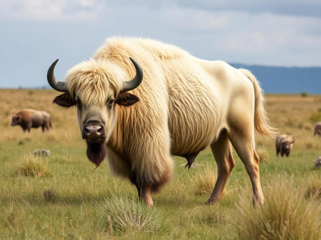 big fluffy white buffalo dream meaning