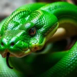 big green snake dream meaning