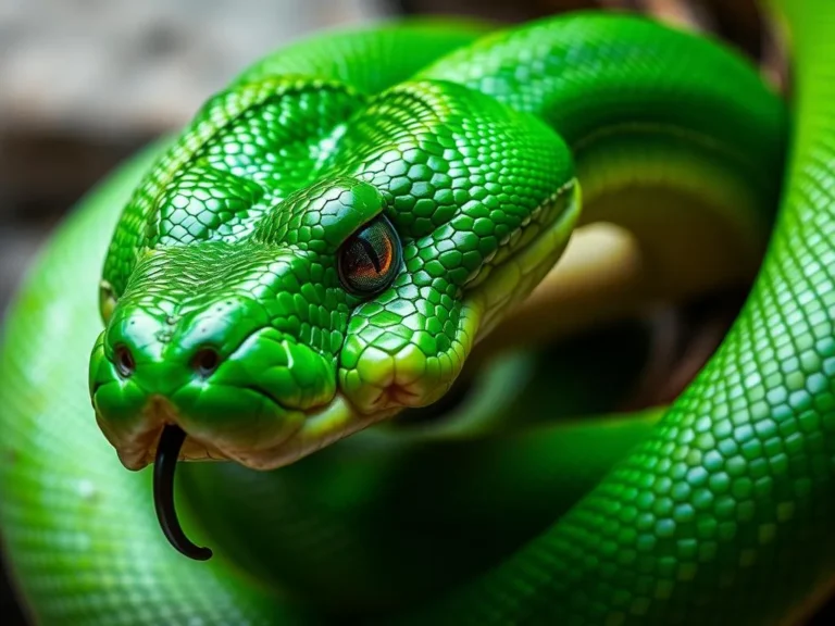 Dream About Big Green Snake Dream Meaning: A Journey into Your Subconscious