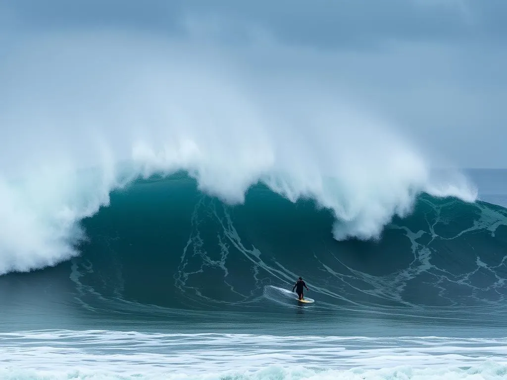 big ocean waves dream meaning