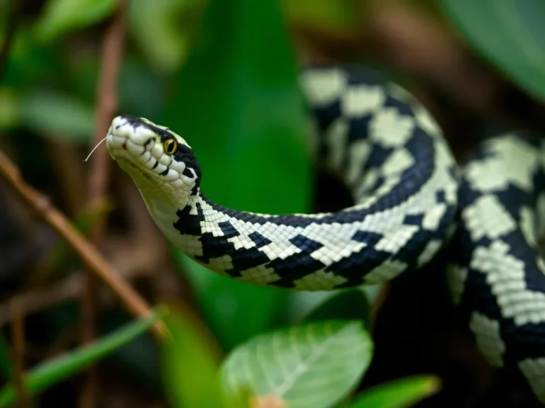 Dream About Black and White Striped Snake Dream Meaning: Unraveling the Mysteries