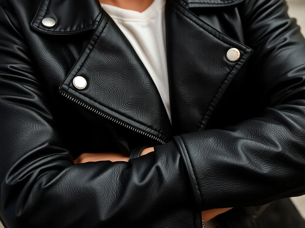 black leather jacket dream meaning