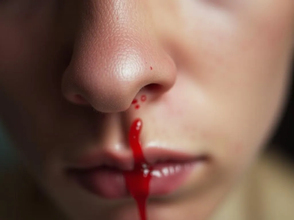 bleeding nose dream meaning