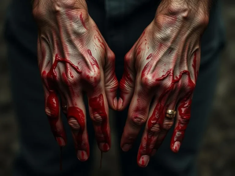 Dream About Bloody Hands Dream Meaning: Unraveling the Symbolism Behind Your Nightmares