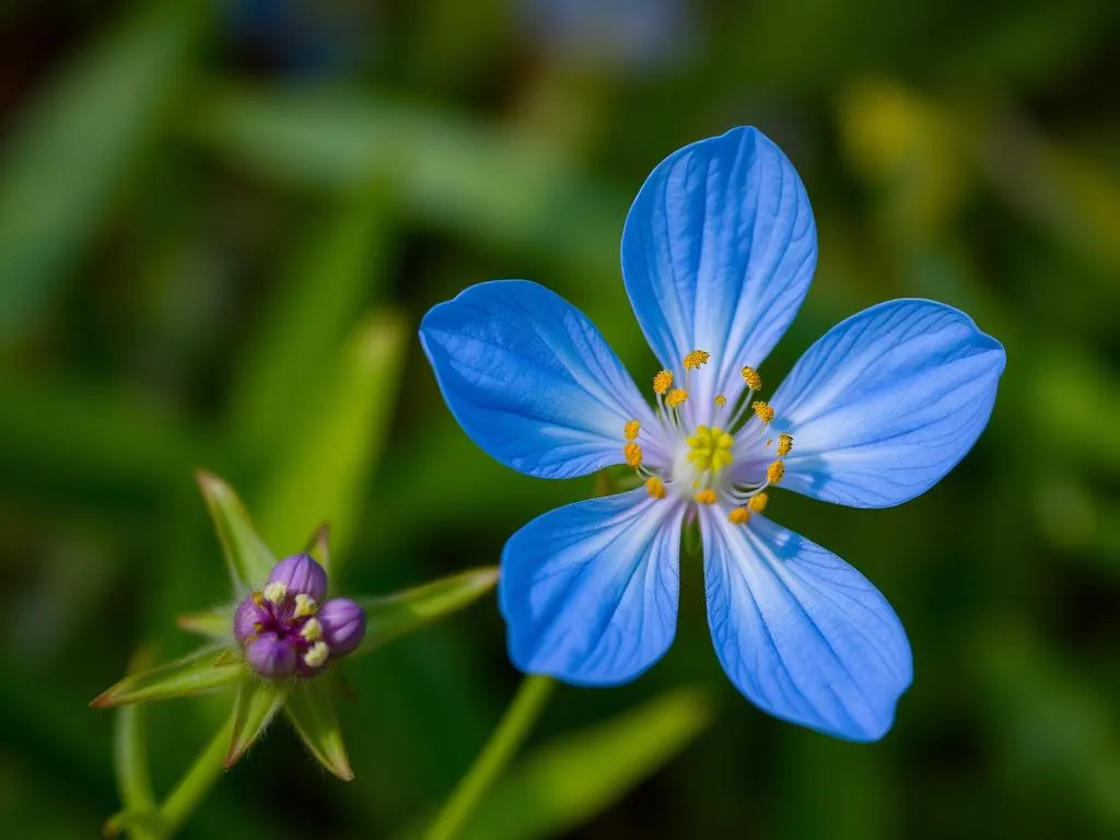 blue flower dream meaning