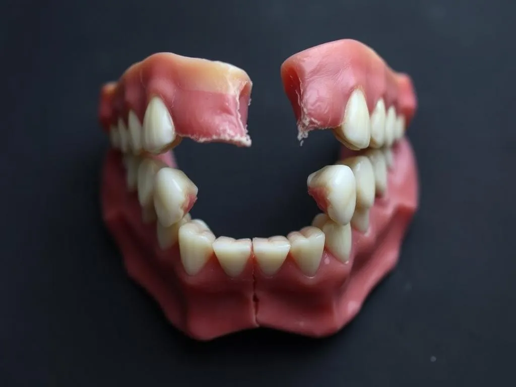 broken denture dream meaning