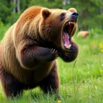 brown bear attack dream meaning