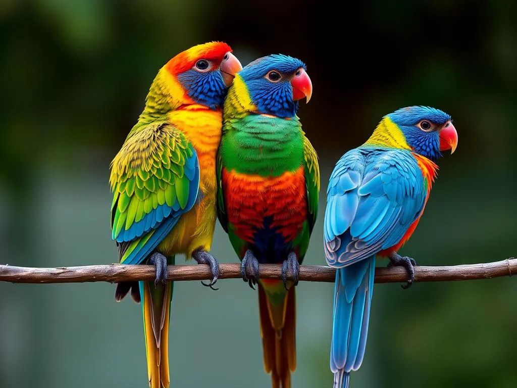 colorful birds dream meaning