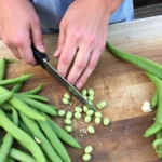 cutting broad beans dream meaning