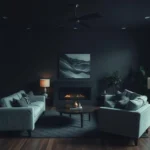 dark living room ok dream meaning