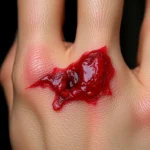 deep wound on hand dream meaning