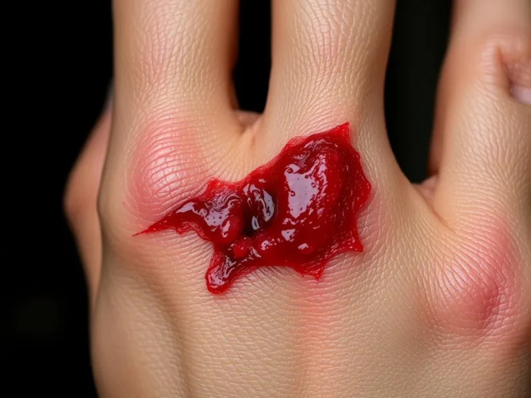 Dream About Deep Wound on Hand Dream Meaning: Understanding Its Interpretation