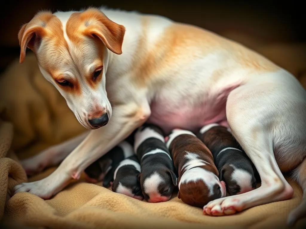 dog giving birth to puppies a deeper look at the dream meaning