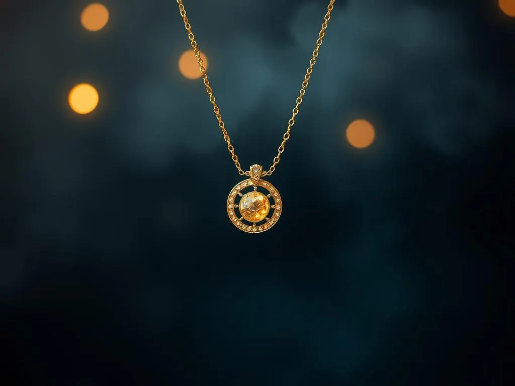 dream about gold necklace