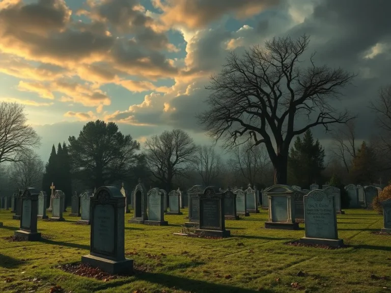 Dream About Dreaming of Cemetery: Unveiling the Mysteries of Your Subconscious