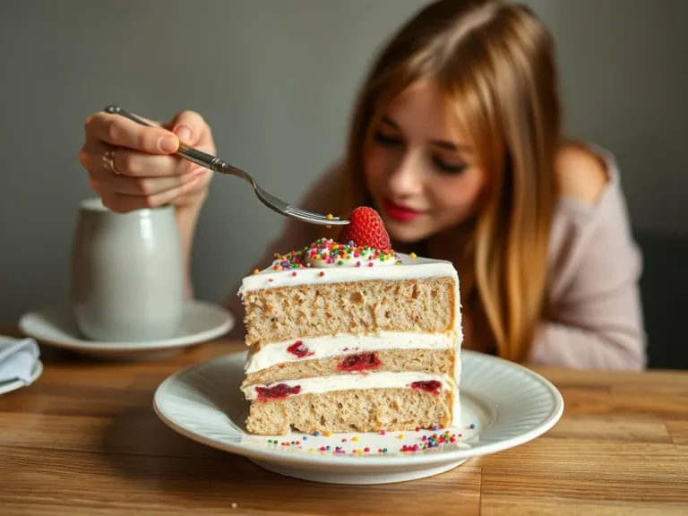 Dream About Eating a Cake Dream Meaning: Understanding Your Sweet Dreams