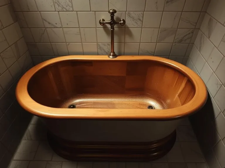 Dream About Empty Baptism Tub Dream Meaning: Understanding the Symbolism