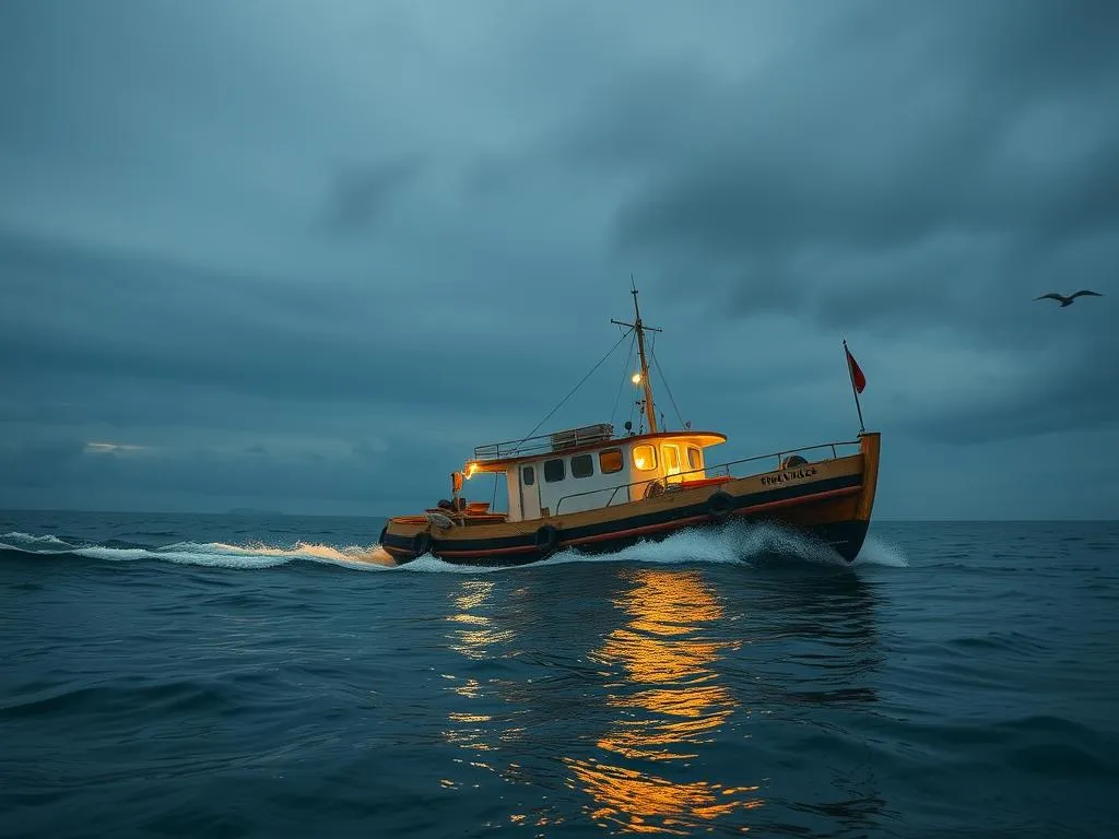 escaping boat dream meaning