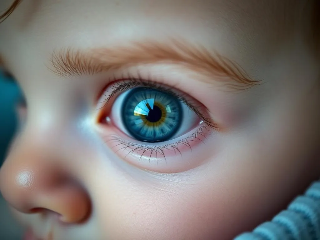 female infant with glass eye dream meaning