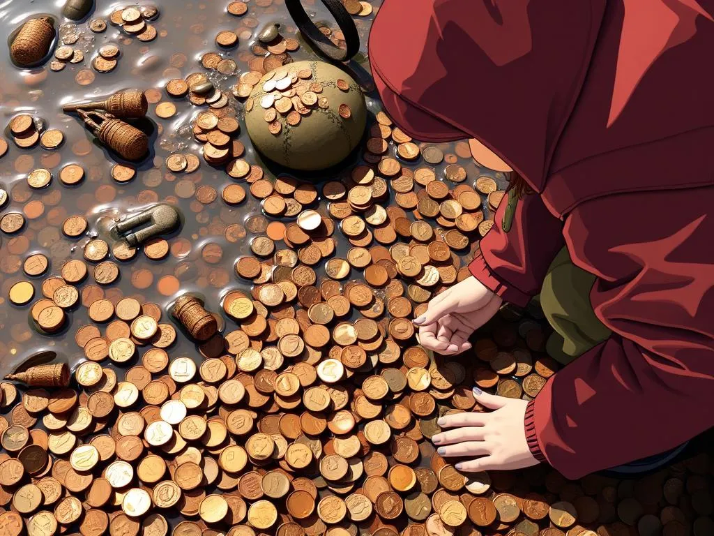 finding coins dream meaning