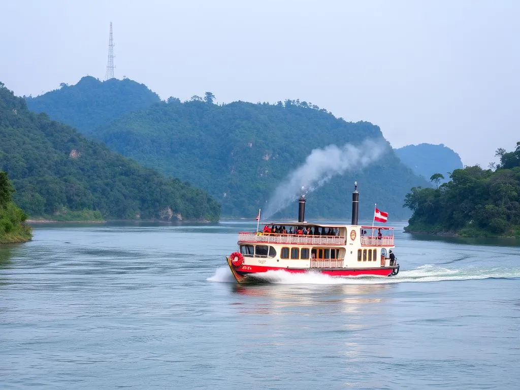 flying round river steamboat dream meaning