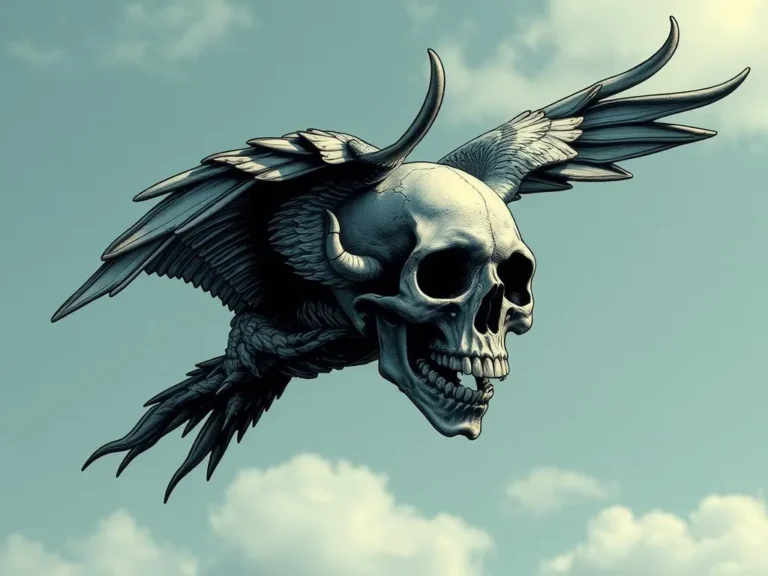 Dream About Flying Skull Dream Meaning: Unraveling the Mystery