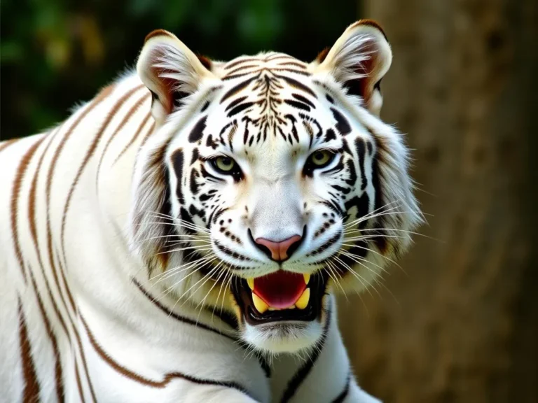 Dream About Friendly White Tiger Dream Meaning: Interpretations and Insights