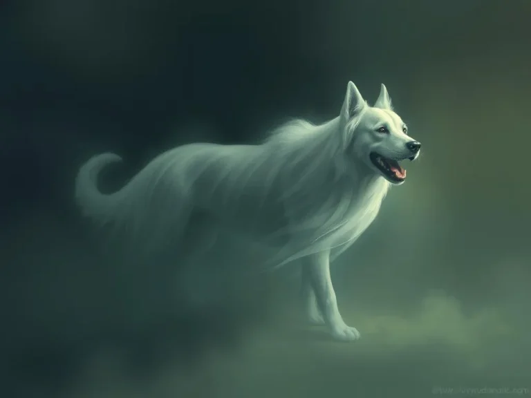 Dream About Ghost Dog Dream Meaning: Exploring the Spiritual Significance