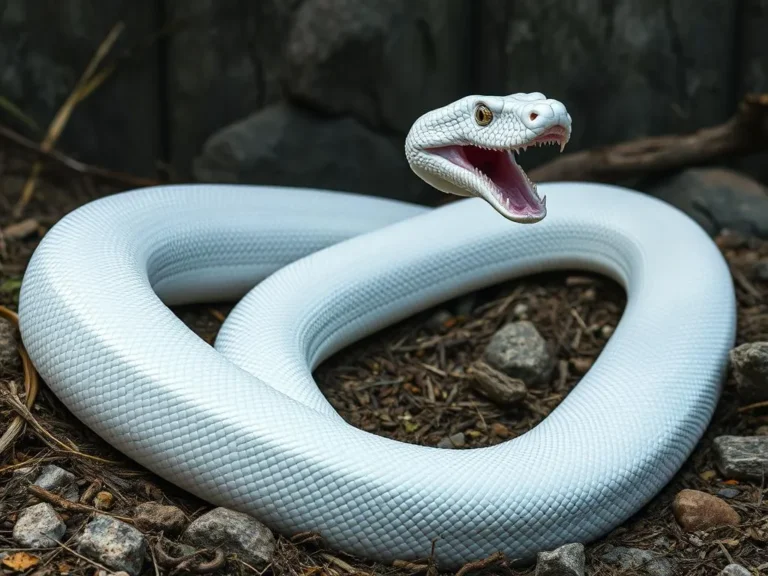 Dream About Giant White Snake Dream Meaning: Unraveling the Mysteries of Your Subconscious