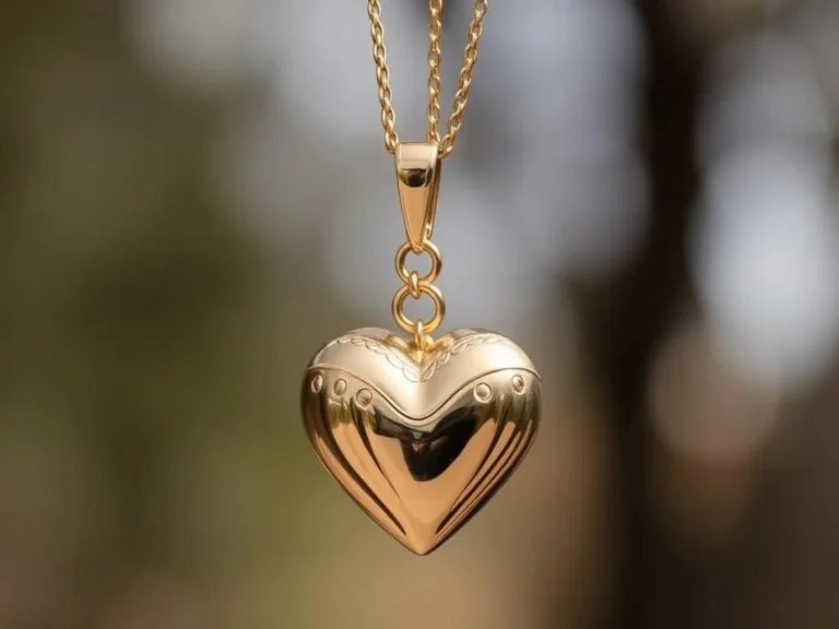 Dream About Gold Heart Pendant Dream Meaning: Understanding Your Subconscious Messages