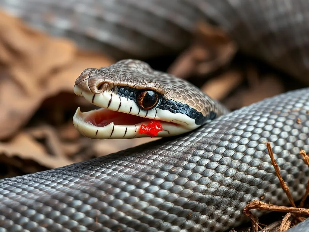 gray snake bite dream meaning