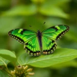 green butterfly dream meaning