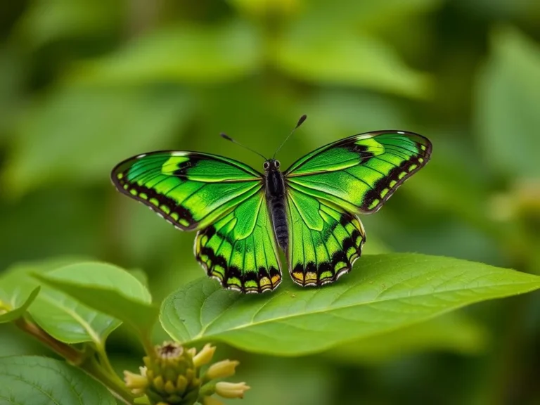 Dream About Green Butterfly Dream Meaning: Uncovering the Symbolism