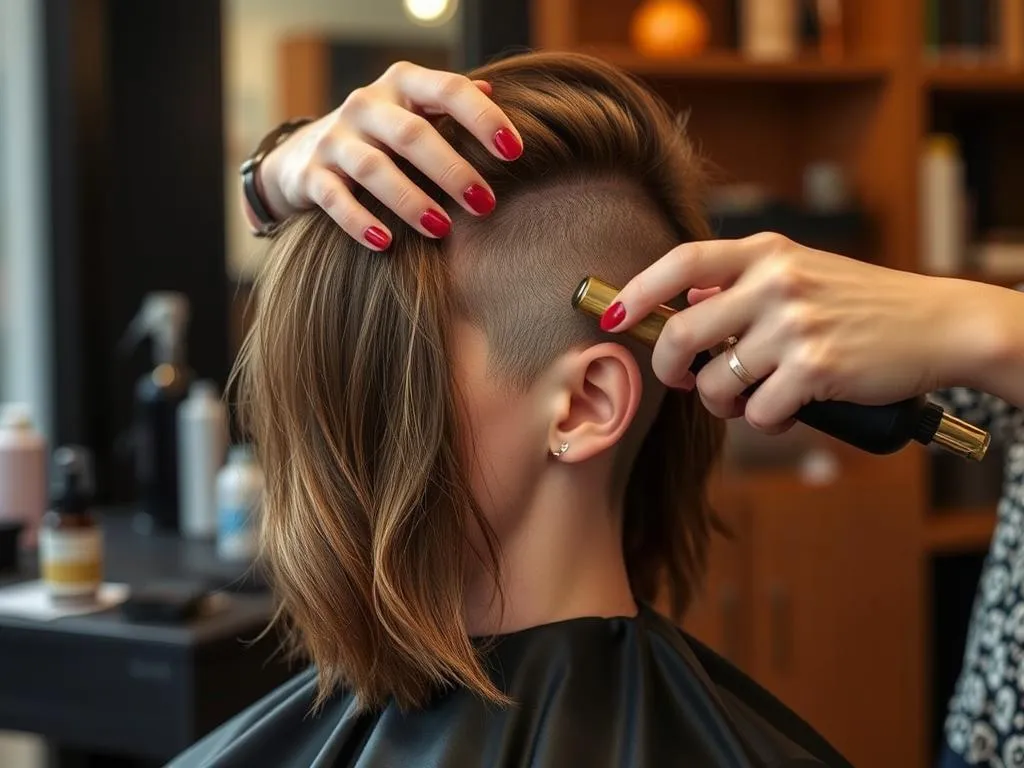 hair being cut and styled dream meaning