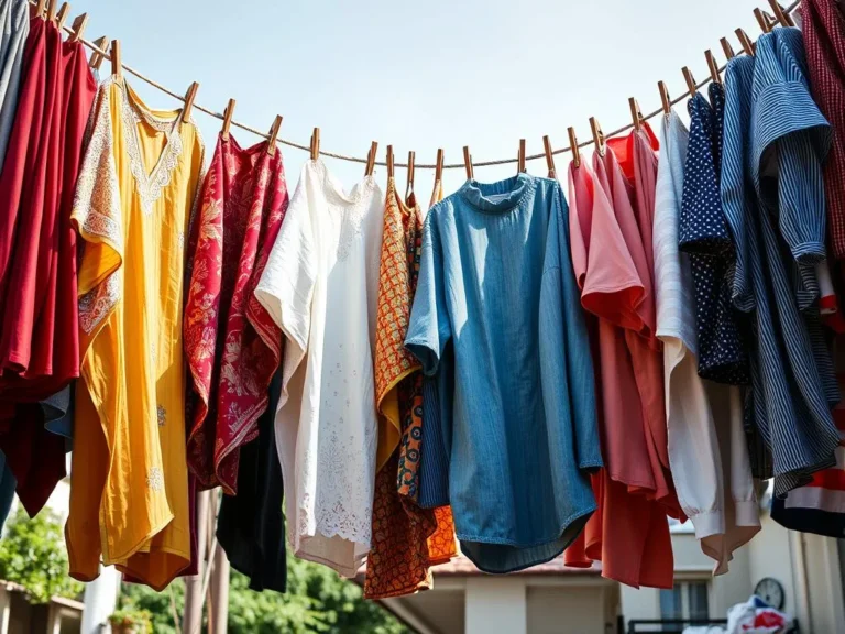 Dream About Hanging Clothes Dream Meaning: Unraveling Your Subconscious Messages