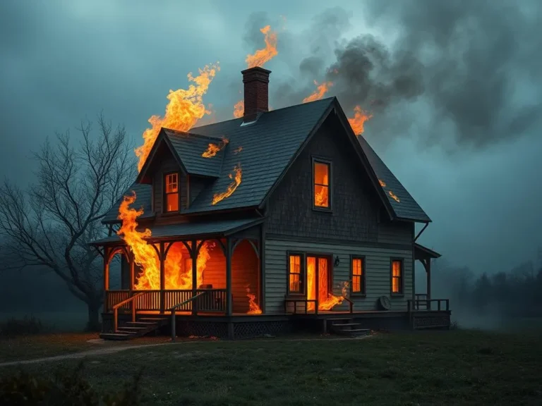 Dream About House on Fire in a Dream: Understanding the Symbolism