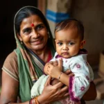 indian holding baby dream meaning