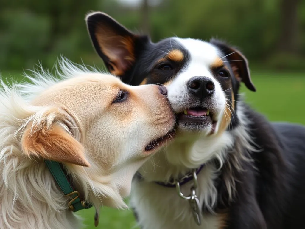 kissing dog dream meaning