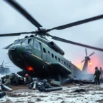 military helicopter crash dream meaning