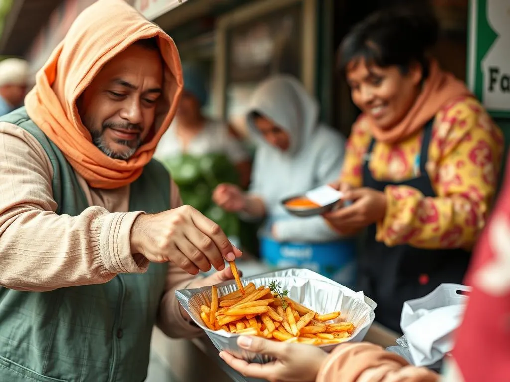 receiving food dream meaning