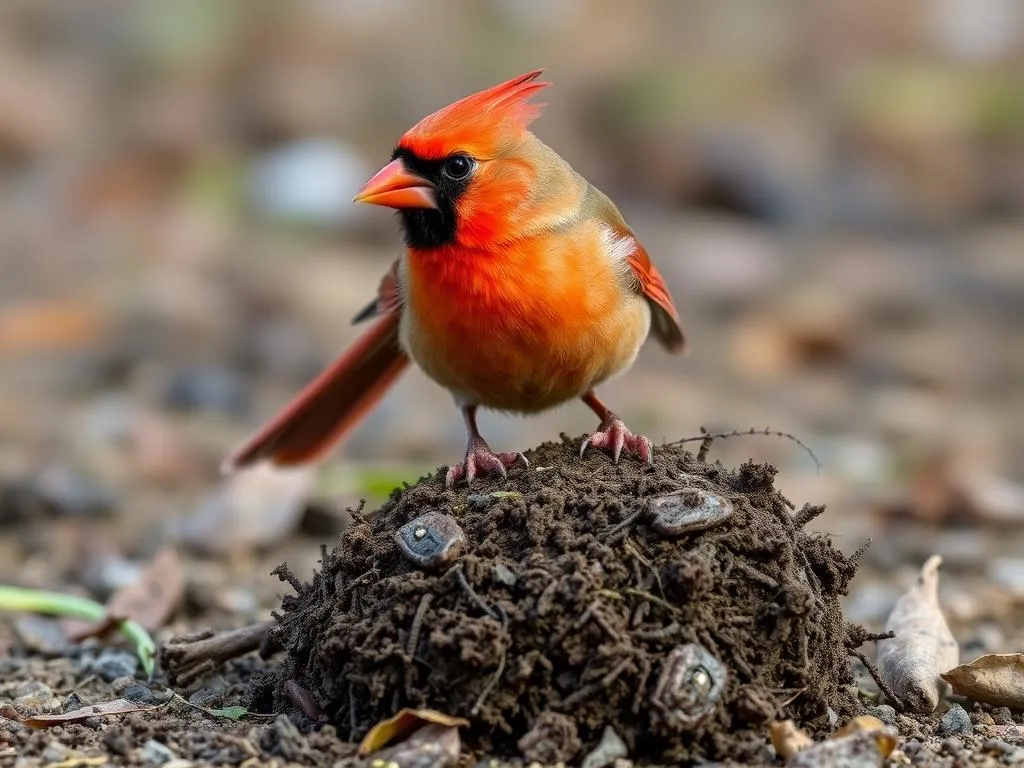 red cardinal poop dream meaning