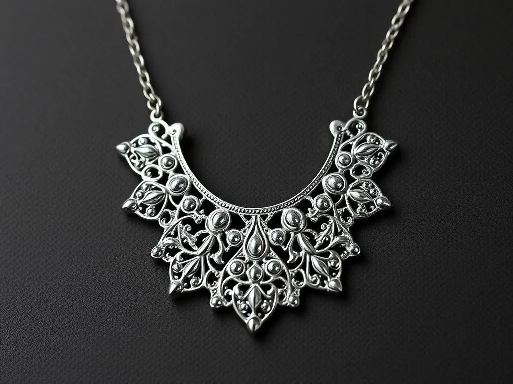 silver necklace dream meaning