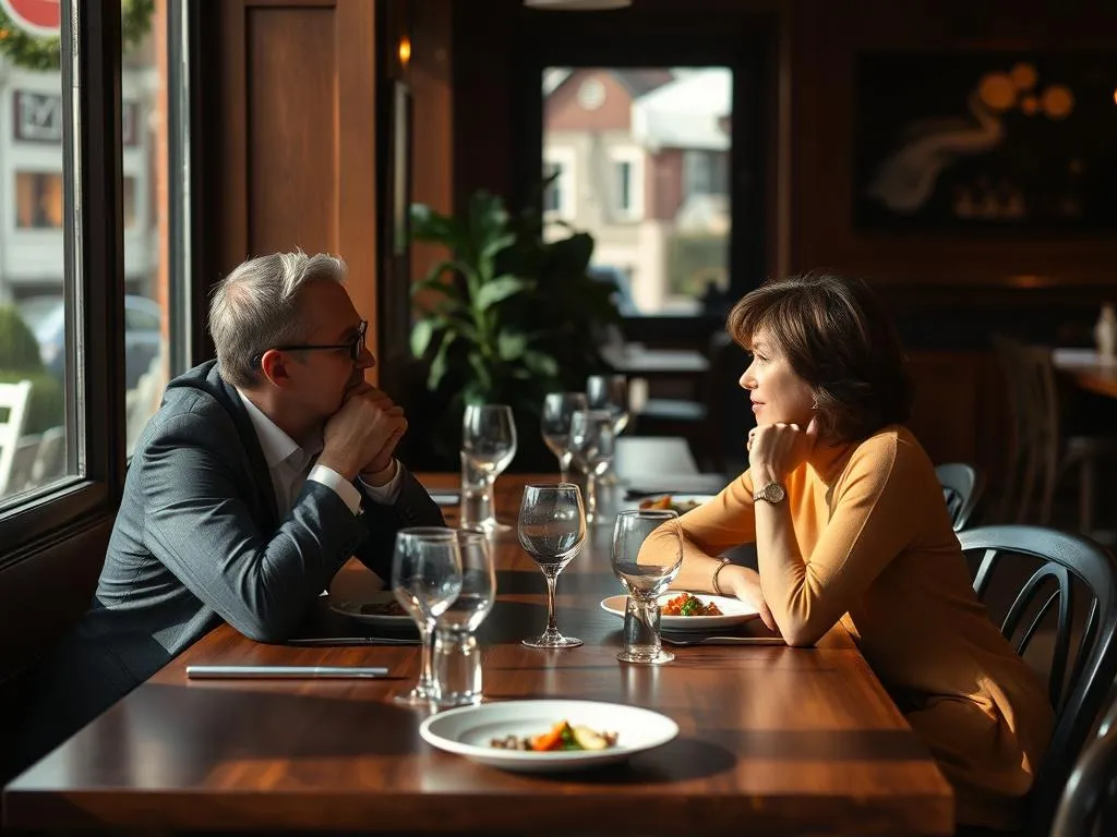 sitting at the table dream meaning