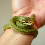 snake around wrist dream meaning