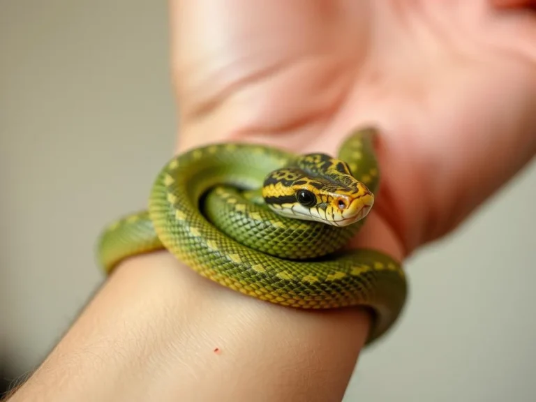 Dream About Snake Around Wrist Dream Meaning: Understanding Your Subconscious Messages