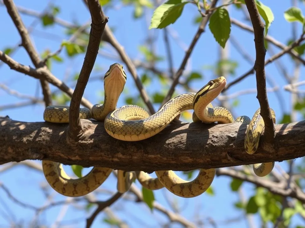 snakes in the tree dream meaning